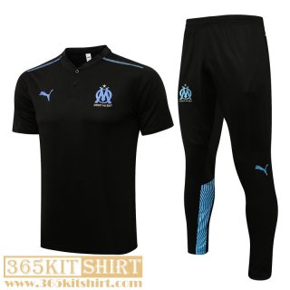 Polo Shirt Marseille black Men's 2021 2022 PL256