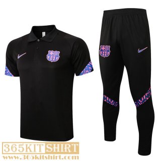 Polo Shirt Barcelona black Men's 2021 2022 PL273