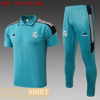 Polo Shirt Real Madrid blue Men's 2021 2022 PL284