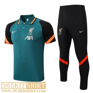 Polo Shirt Liverpool green Men's 2021 2022 PL286