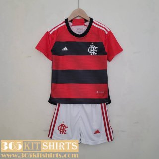 Football Shirt Flamengo Leaked version Home Kids 2023 2024