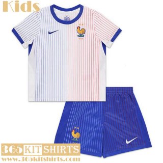 Football Shirts France Away Kids EURO 2024