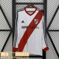 Retro Football Shirts River Plate Home Mens Long Sleeve 13 14 FG727