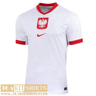 Football Shirts Poland Home Mens EURO 2024