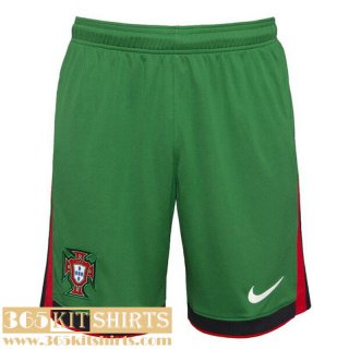 Football Shorts Portugal Home Mens EURO 2024