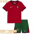 Football Shirts Portugal Home Kids EURO 2024