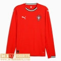 Football Shirts Portugal Home Mens 2025 Long Sleeve