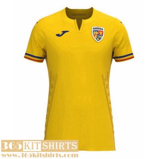 Football Shirts Romania Home Mens EURO 2024