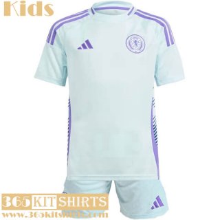 Football Shirts Scotland Away Kids EURO 2024