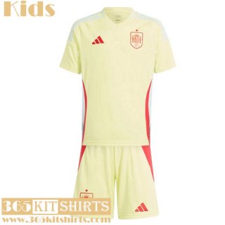 Football Shirts Spain Away Kids EURO 2024