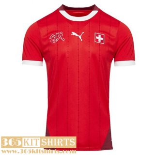 Football Shirts Suisse Home Mens EURO 2024