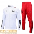 Jacket Flamengo Blanc Mens 2023 2024 JK697
