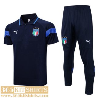 Polo Shirt Italy bleu marine Mens 2022 2023 PL626