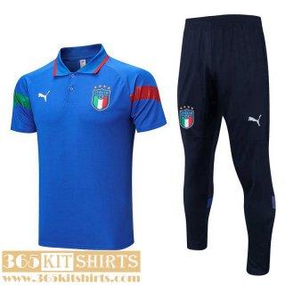 Polo Shirt Italy bleu Mens 2022 2023 PL630