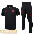 Polo Shirt AC Milan noir Mens 2023 2024 PL647