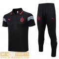 Polo Shirt AC Milan noir Mens 2023 2024 PL654