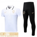 Polo Shirt Corinthians Blanc Mens 2023 2024 PL657