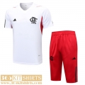 Training T Shirt Flamengo Blanc Mens 2023 2024 TG756