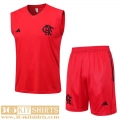 Training Sleeveless Flamengo rouge Homme 2023 2024 TG774