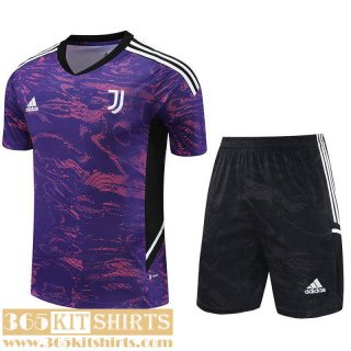 Training T Shirt Juventus Violet Mens 2023 2024 TG782