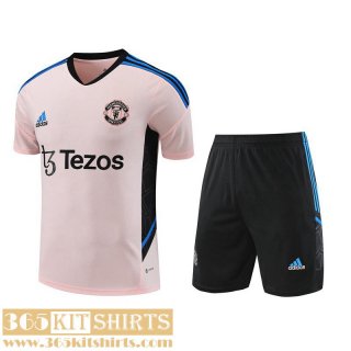 Training T Shirt Manchester United rose Mens 2023 2024 TG788
