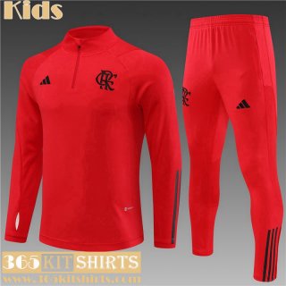 KIT : Training Flamengo rouge Enfant 2023 2024 TK573