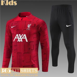 KIT : Training Liverpool rouge Enfant 2023 2024 TK576