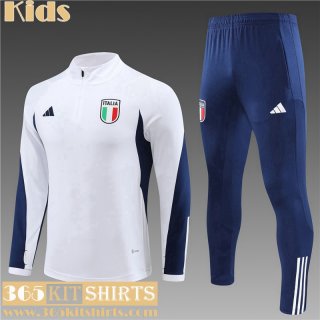 KIT : Training Italy Blanc Enfant 2023 2024 TK583