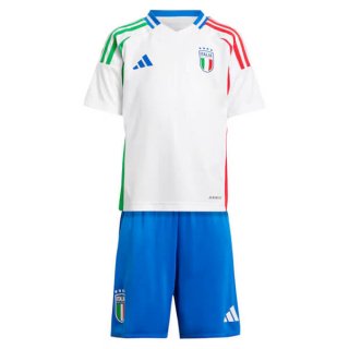 Football Shirts Italy Away Kids EURO 2024