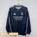 Football Shirts Real Madrid Away Mens Long Sleeve 25 26