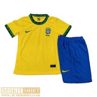 National team football shirts Brazil Home Kids 2021