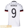 National team football shirts Germany Home Mens 2021 WERNER #9