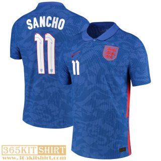 National team football shirts England Away Mens 2021 Sancho #11