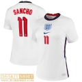 National team football shirts England Home Womens 2021 Sancho #11