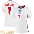 National team football shirts England Home Womens 2021 Sterling #7