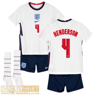 National team football shirts England Home Kids 2021 Henderson #4