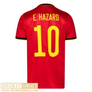 National team football shirts Belgium Away Mens 2021 E. HAZARD #10