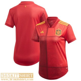National team football shirts Spain Home Womens 2021