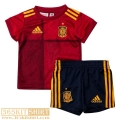 National team football shirts Spain Home Kids 2021