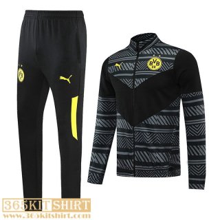 Jacket Dortmund BVB dark grey Mens 2022 2023 JK312