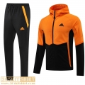 Hooded jacket Sport orange black Mens 2022 2023 JK328