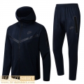 Hooded jacket Sport navy blue Mens 2022 2023 JK334
