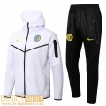 Hooded jacket Inter Milan White Mens 2022 2023 JK339
