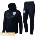Hooded jacket England navy blue Mens 2022 2023 JK346