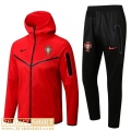 Hooded jacket Portugal red Mens 2022 2023 JK350