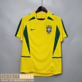 Retro Football Shirt Brazil Home Mens 2002 FG115