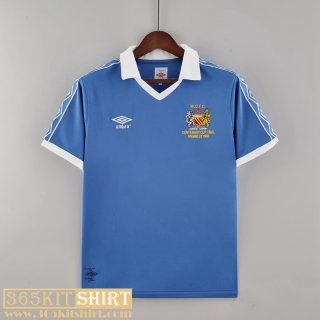 Retro Football Shirt Manchester City Home Mens 81 82 FG130