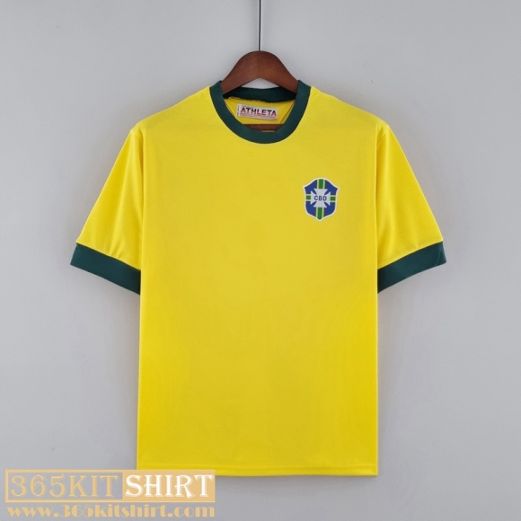 Retro Football Shirt Brazil Home Mens 1970 FG132
