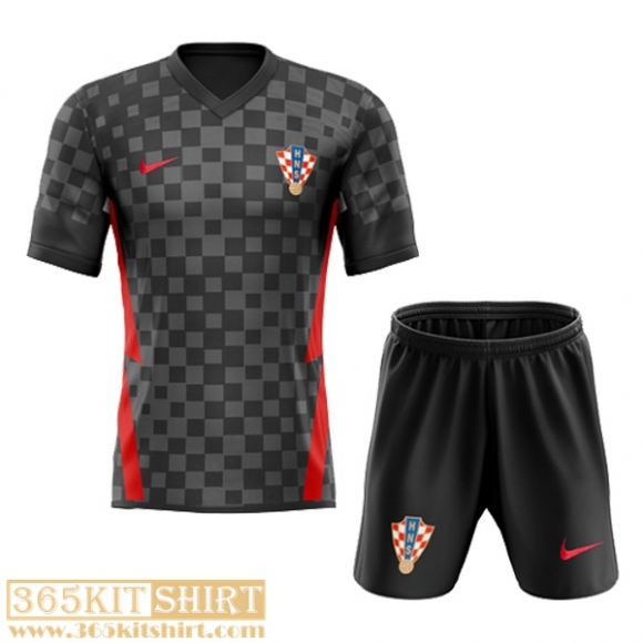 National team football shirts Croatia Away Kids 2021