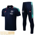 Polo Shirt Arsenal navy blue Mens 2021 2022 PL297